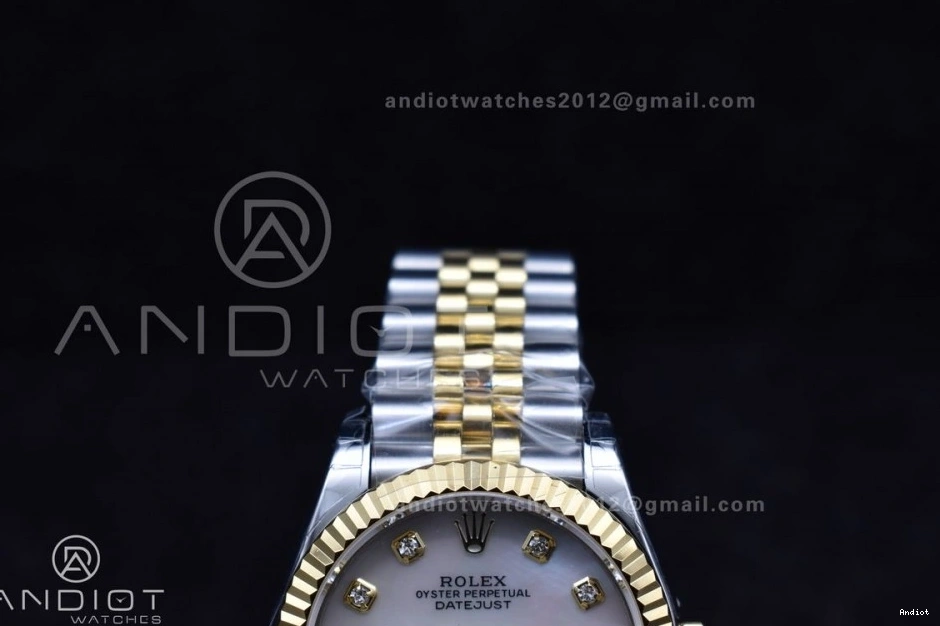 On 31 Diamond MOP President Ladies Steel GSF 316L YG Dial 278271 ZeroBulk Bracelet DateJust 542 0823